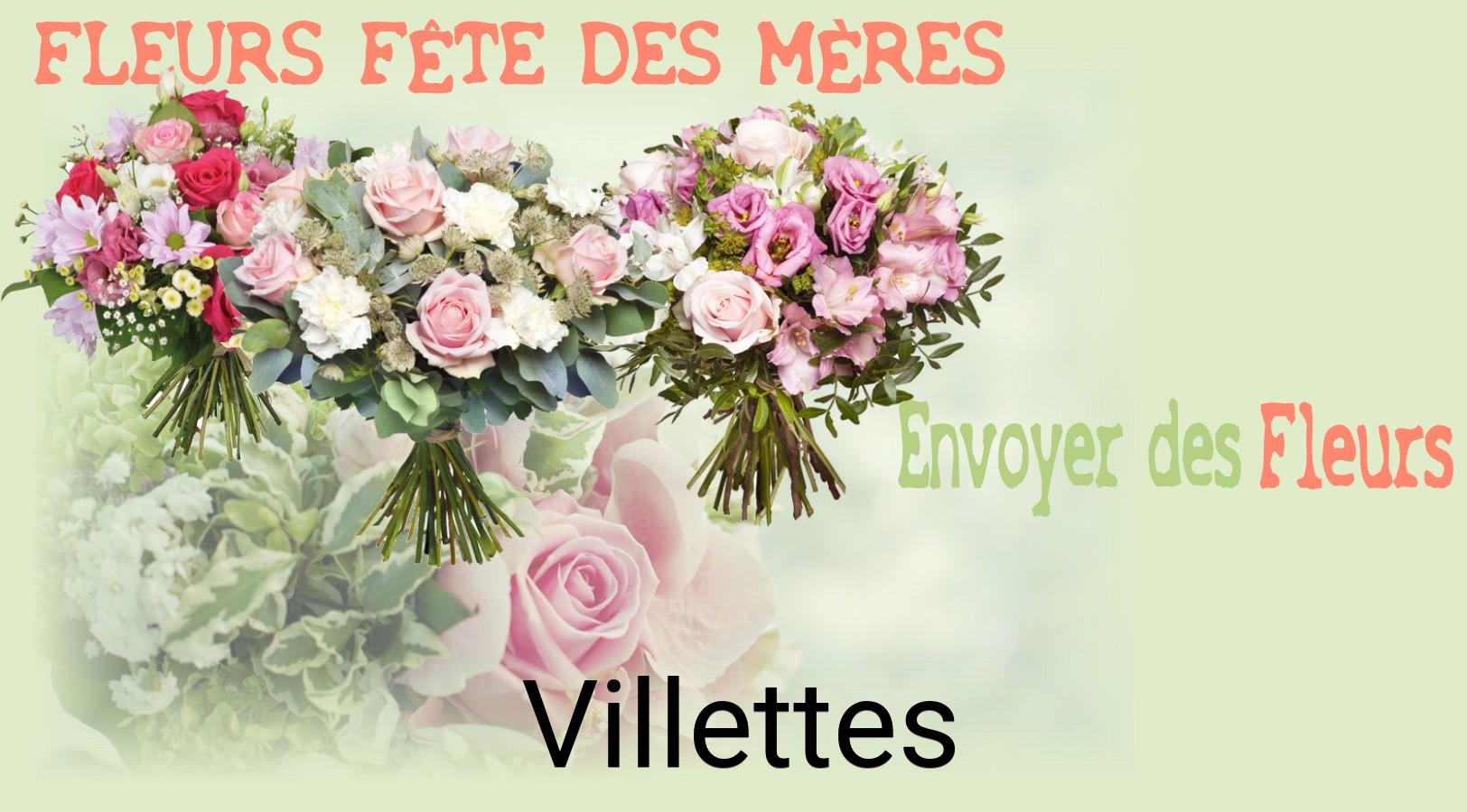 Bouquet de Fête des Mères livré à Villettes